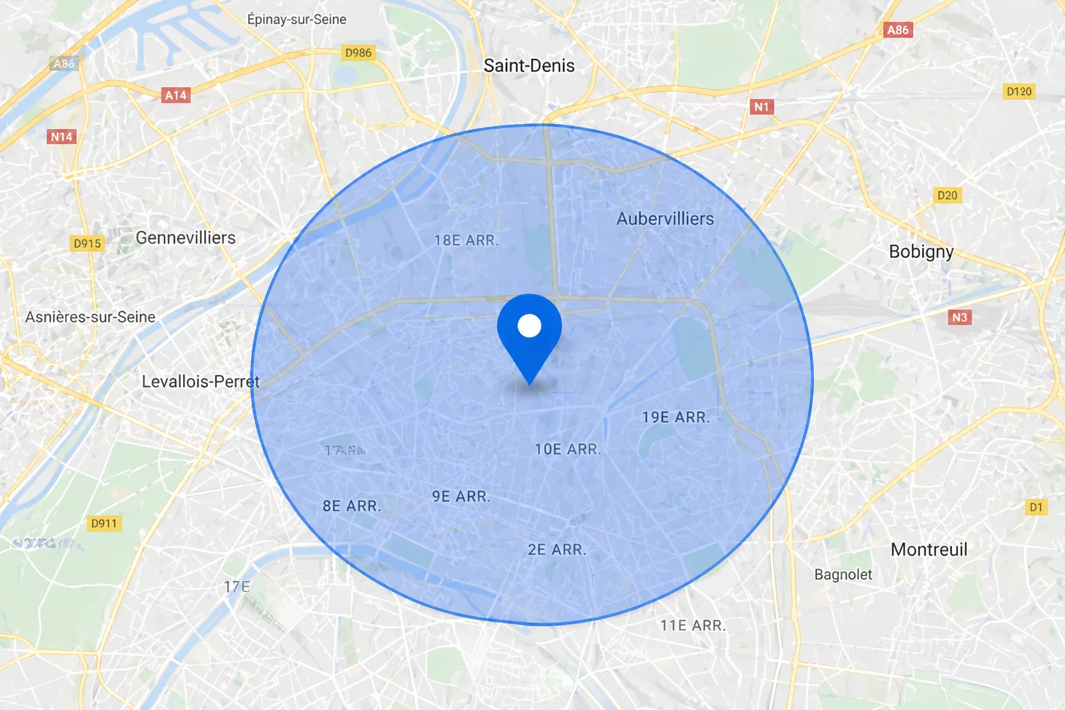 Zone intervention couvreur